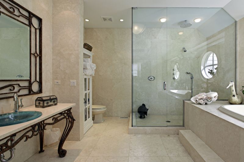 Elegant Glass Shower Enclosure